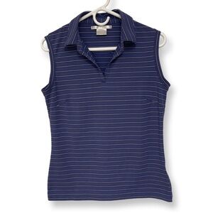 Nike Golf Striped Sleeveless Top Women’s Medium